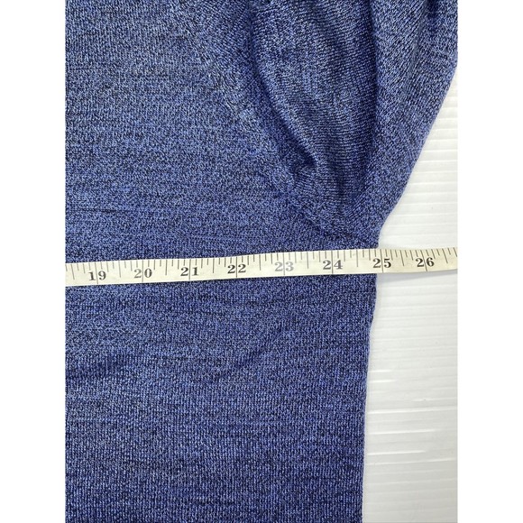 Joseph Abboud Men’s Blue Merino Wool Blend Knit Sweater Pullover XXL NWT - Picture 7 of 8